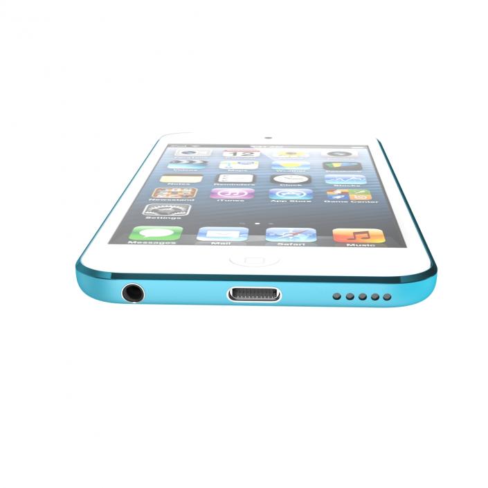 3D model iPod Touch Blue