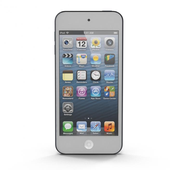 3D iPod Touch Space Gray