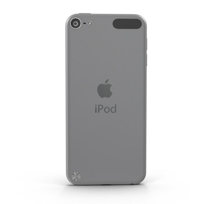 iPod Touch Silver 3D