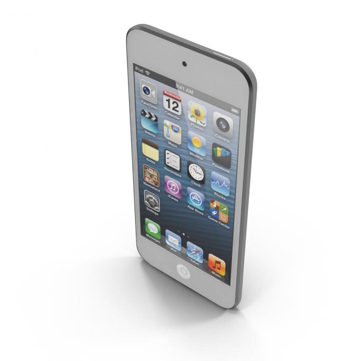 iPod Touch Silver 3D