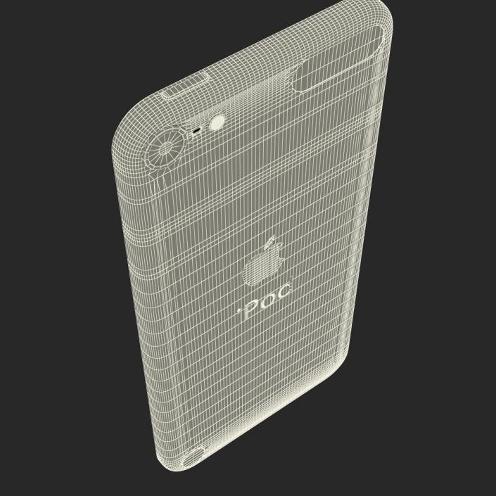 iPod Touch Silver 3D