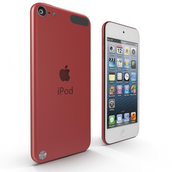 iPod Touch Red 3D model