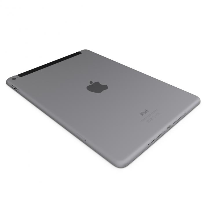 iPad Air 2 3G Space Gray 3D model