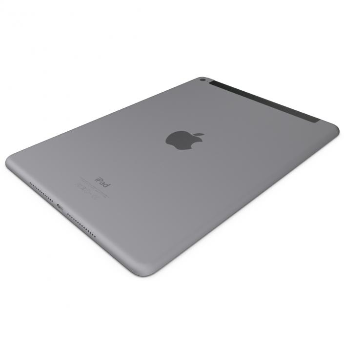 iPad Air 2 3G Space Gray 3D model