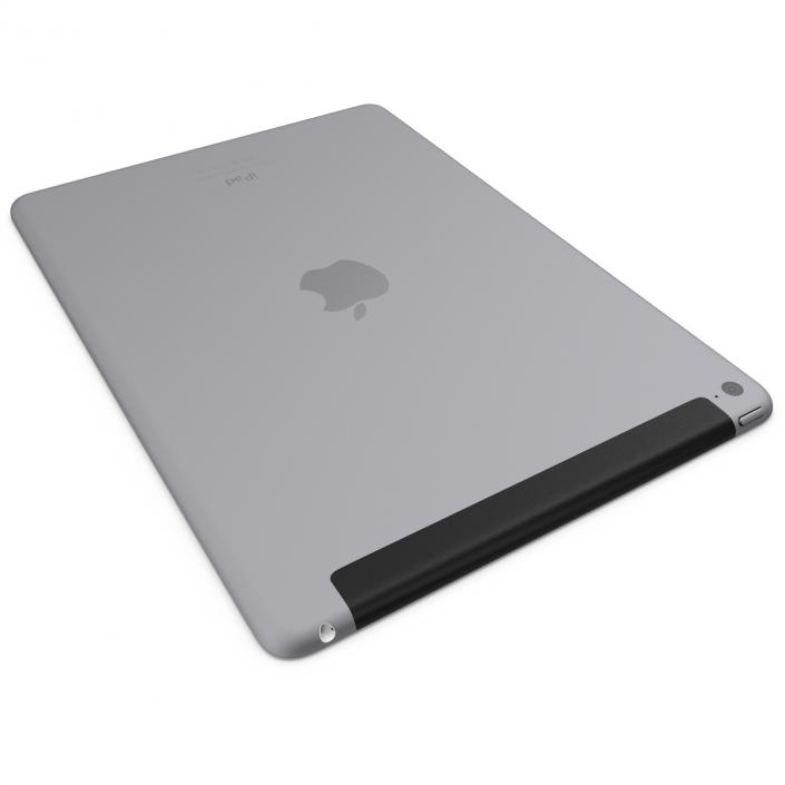 iPad Air 2 3G Space Gray 3D model