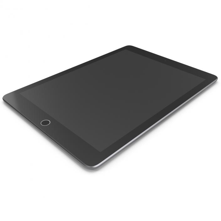 iPad Air 2 3G Space Gray 3D model