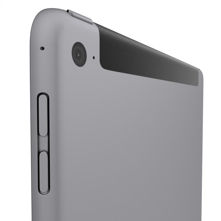 iPad Air 2 3G Space Gray 3D model