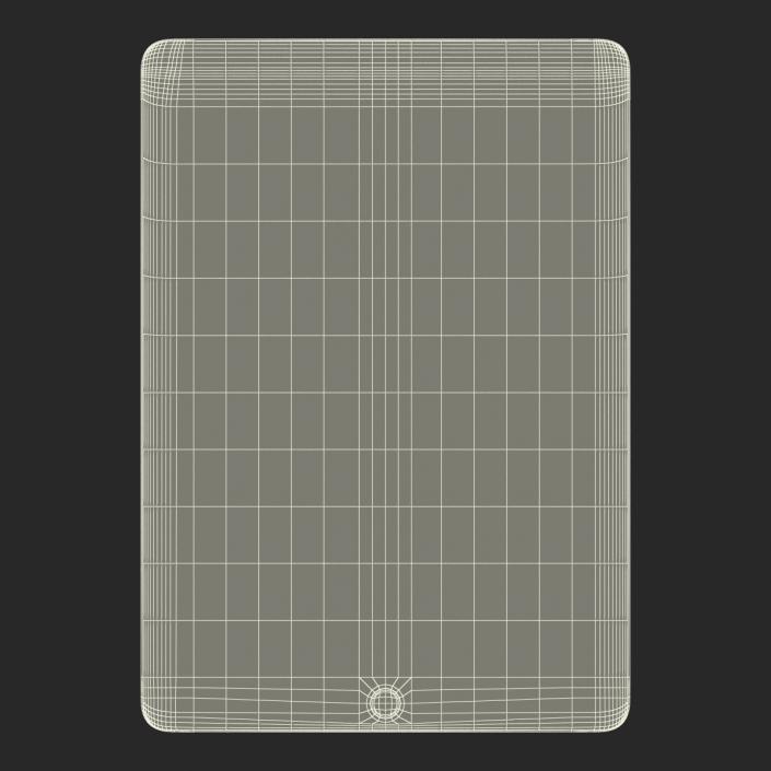 iPad Air 2 3G Space Gray 3D model