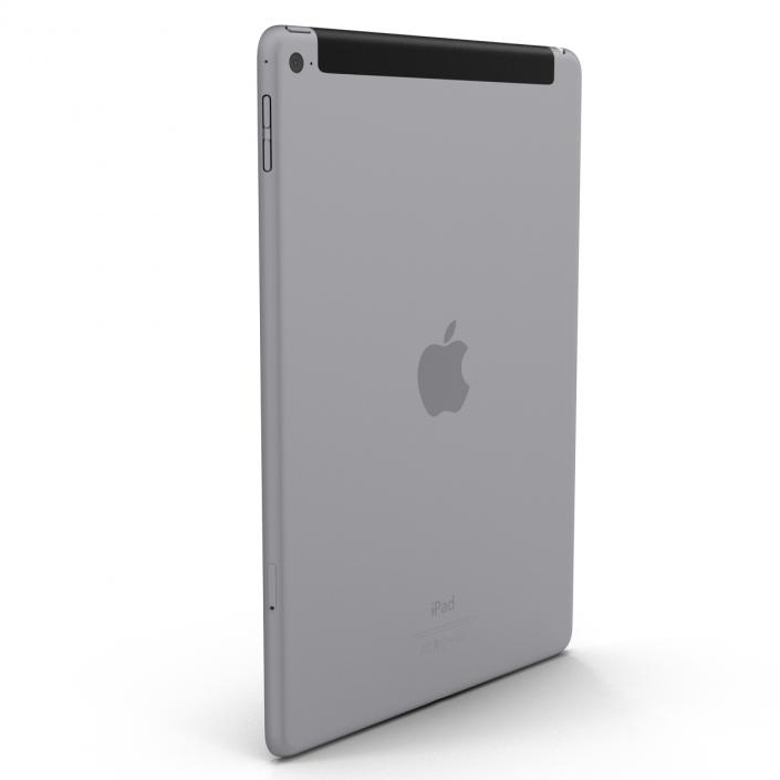 iPad Air 2 3G Space Gray 3D model