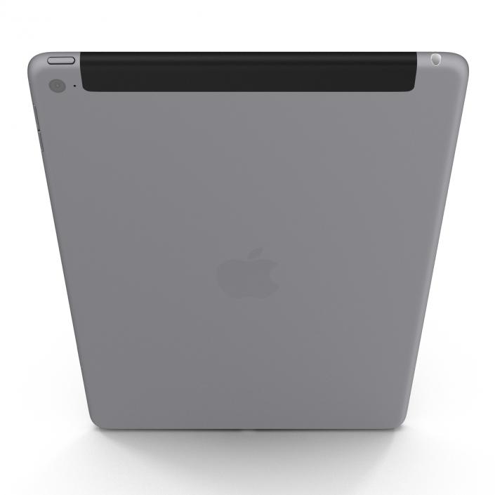 iPad Air 2 3G Space Gray 3D model