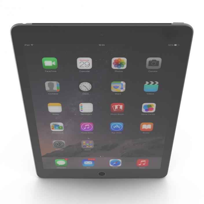 3D iPad Air 2 3G Space Gray 2