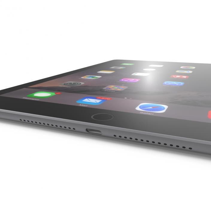 3D iPad Air 2 3G Space Gray 2