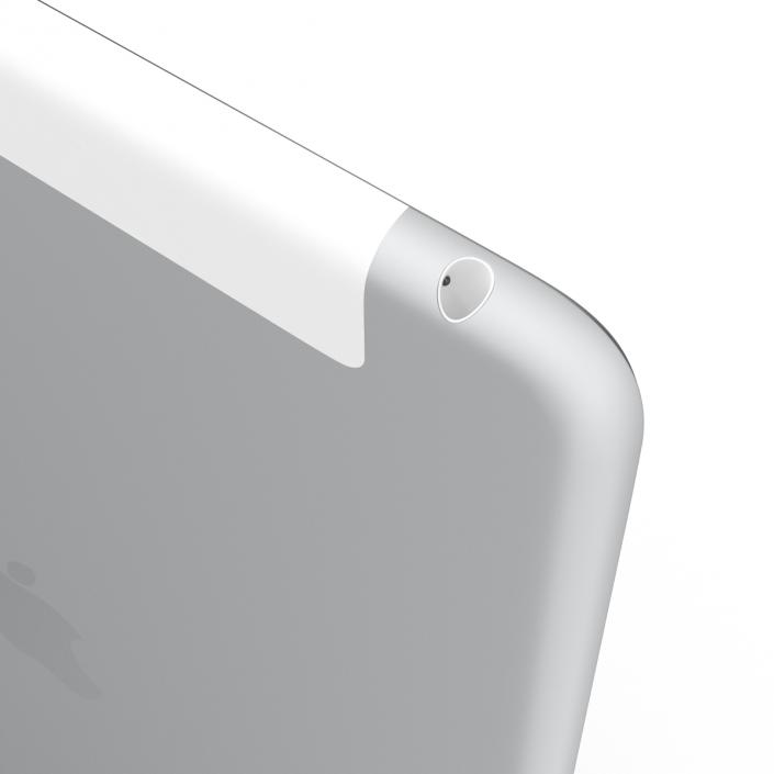 iPad Air 2 3G Silver 2 3D