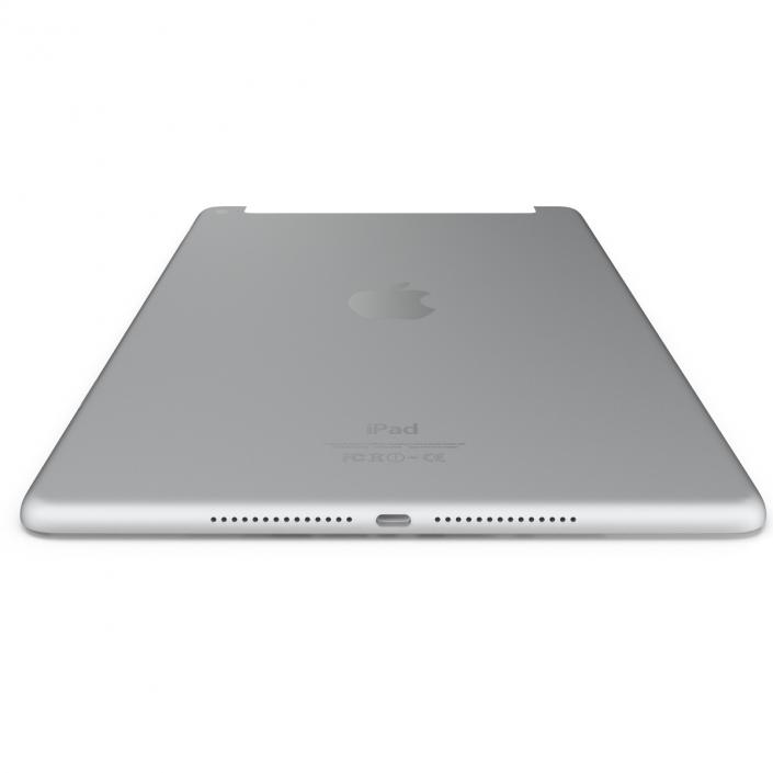 iPad Air 2 3G Silver 2 3D