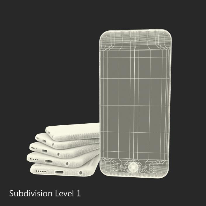 iPod Touch 3D Models Set 3D model