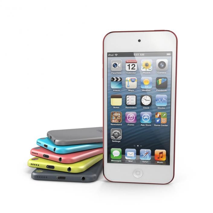 iPod Touch 3D Models Set 3D model