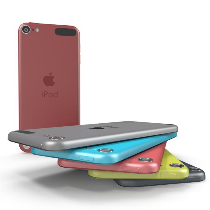 iPod Touch 3D Models Set 3D model