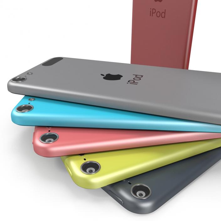 iPod Touch 3D Models Set 3D model