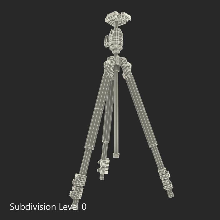 3D Camera Tripod model