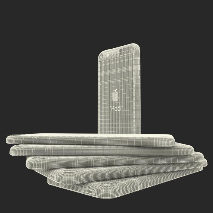 iPod Touch 3D Models Set 3D model