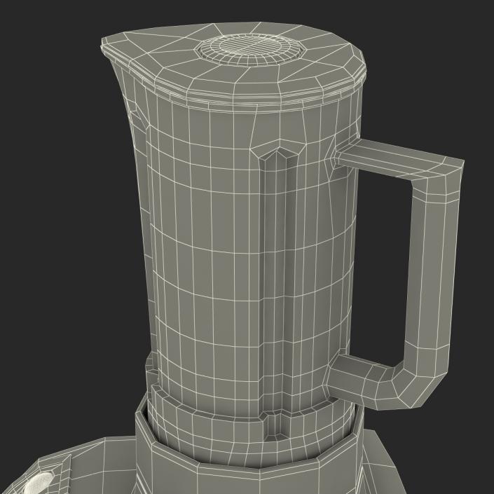 3D Blender White model