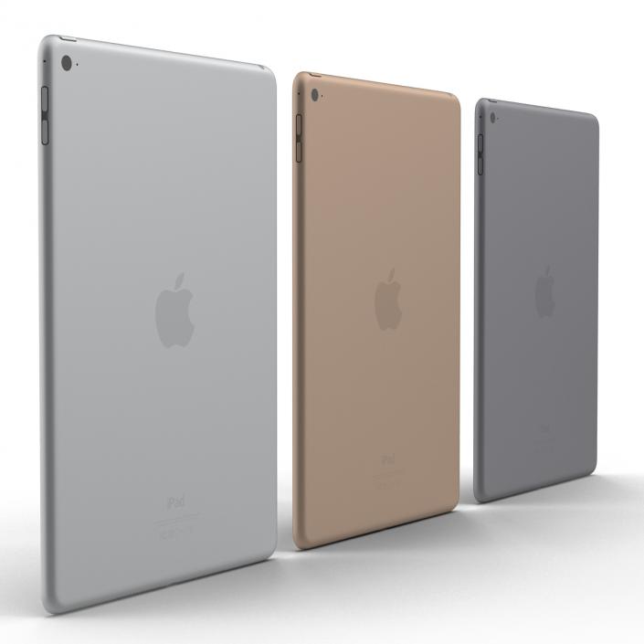 iPad Air 2 3D Models Set 3D model