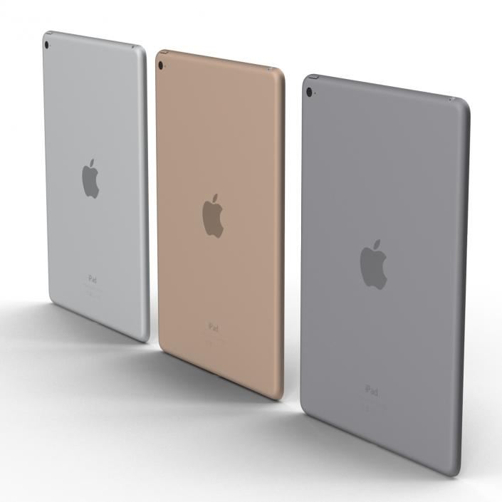 iPad Air 2 3D Models Set 3D model