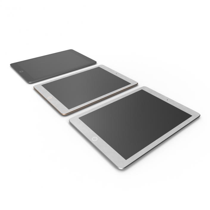 iPad Air 2 3D Models Set 3D model