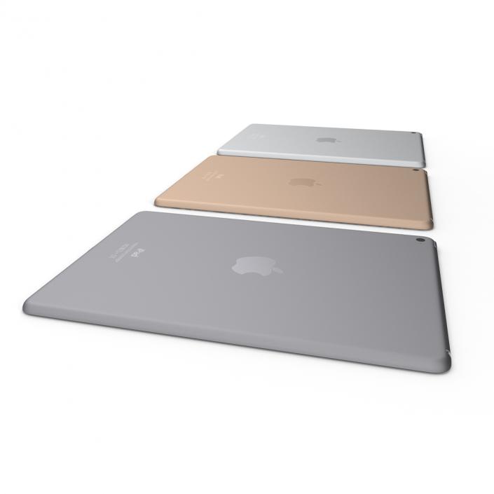 iPad Air 2 3D Models Set 3D model