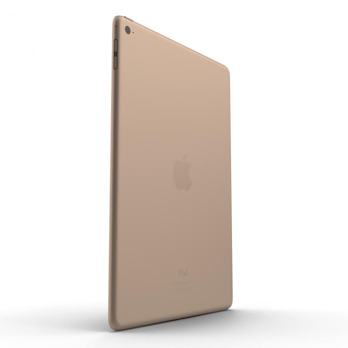 3D model iPad Air 2 Gold