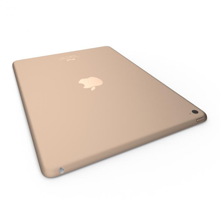 3D model iPad Air 2 Gold