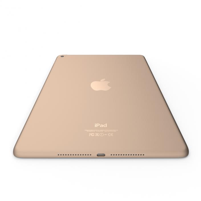 iPad Air 2 Gold 2 3D