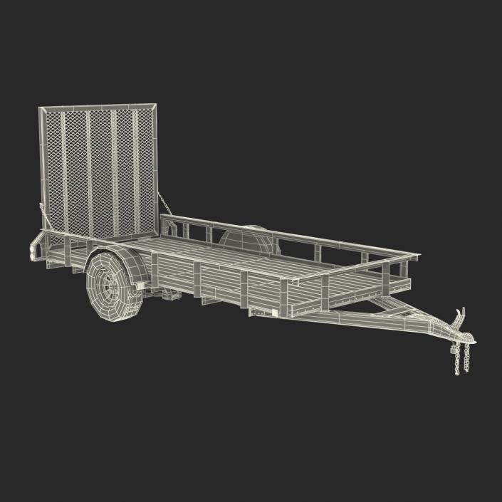 3D model Open Trailer Generic