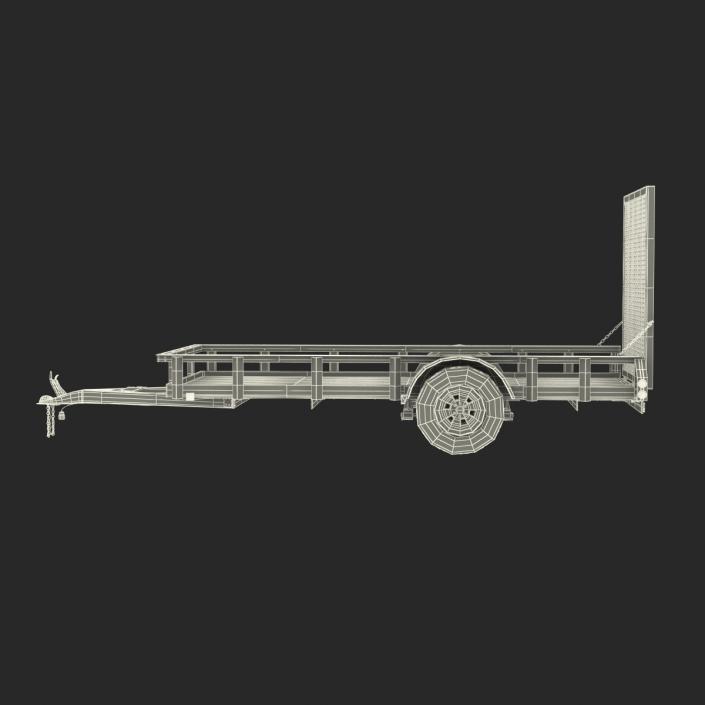 3D model Open Trailer Generic