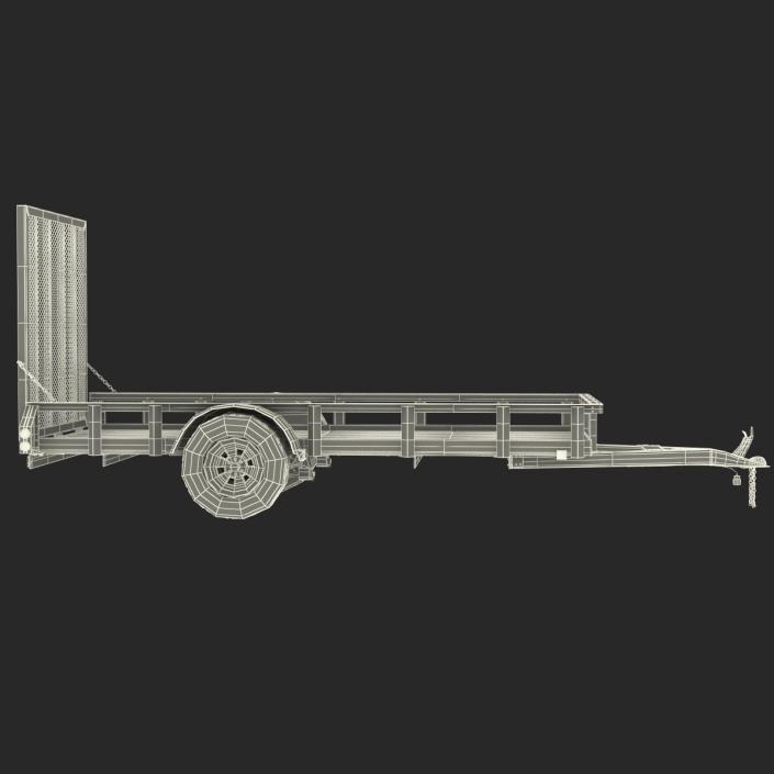 3D model Open Trailer Generic