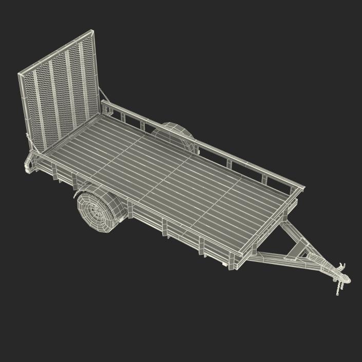 3D model Open Trailer Generic