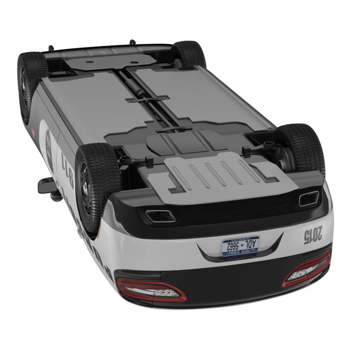 3D model Generic Police Car Rigged