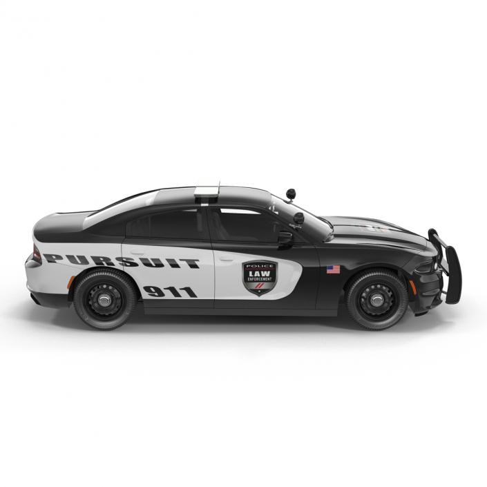 3D Generic Police Car model