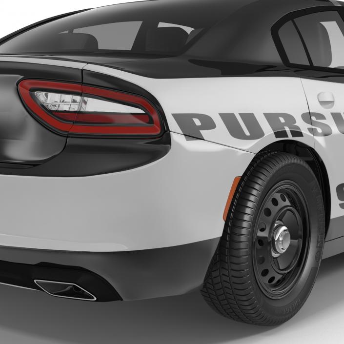 3D Generic Police Car model