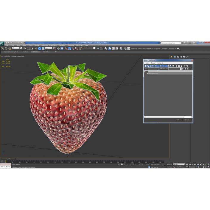 3D model Strawberry