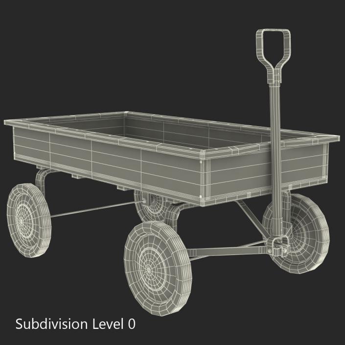 Childs Wagon 3D