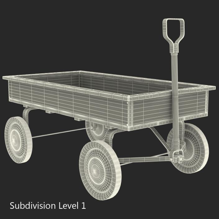 Childs Wagon 3D