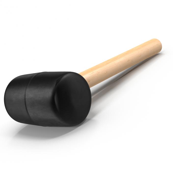 3D Rubber Mallet model