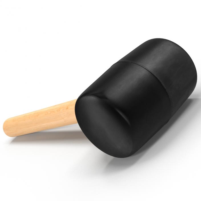 3D Rubber Mallet model