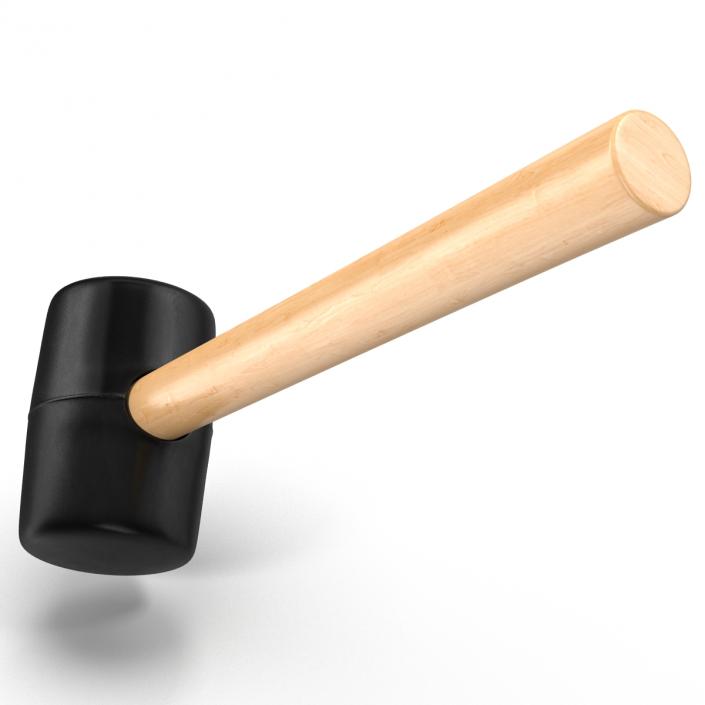 3D Rubber Mallet model