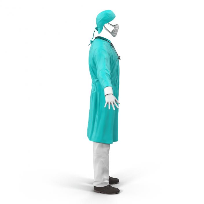 3D Surgeon Dress model