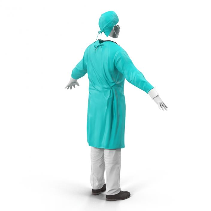 3D Surgeon Dress model