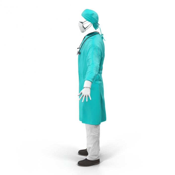 3D Surgeon Dress model