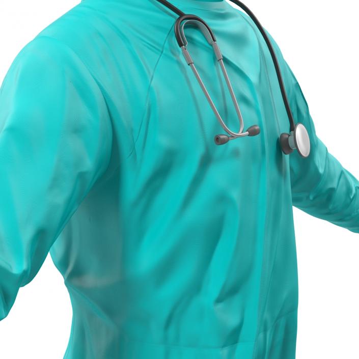 3D Surgeon Dress model