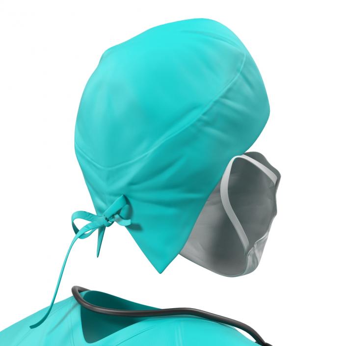 3D Surgeon Dress model